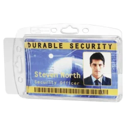 Durable - 10 Portes badge de nom - 54 x 85 mm - 2 cartes