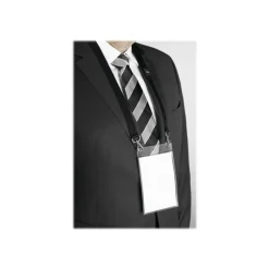Durable - 10 Portes badge événementiel A6 - avec lacet textile