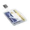 Durable - 25 Portes badges de sécurité fermé - 54 x 85 mm - 1 carte