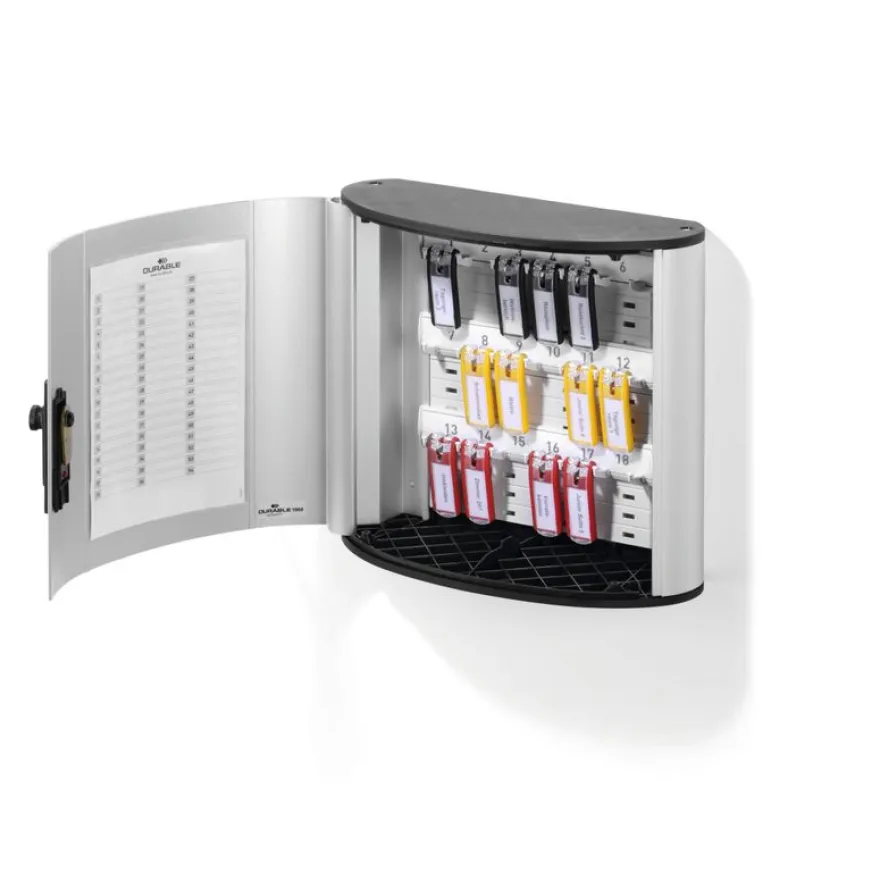Durable - Armoire à clés avec serrure à codes - 18 crochets