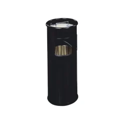 Durable - Corbeille à papier 17L + cendrier sable - noir
