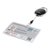 Durable - Porte-badge noir - 54 x 87 mm