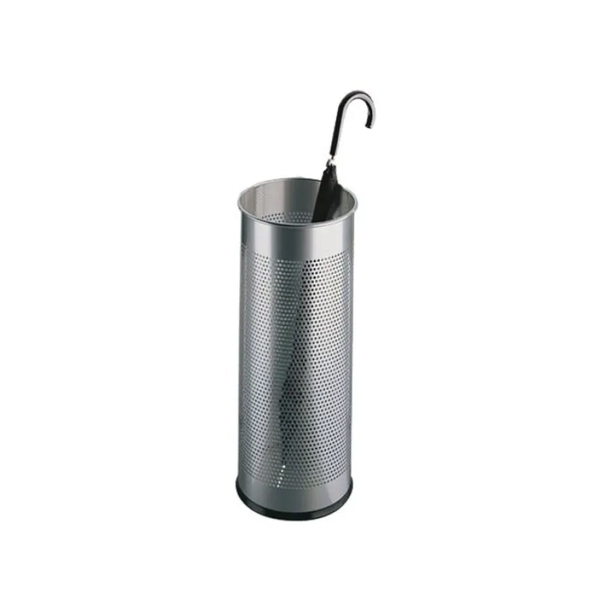 Durable - Porte-parapluie ajouré en métal - argent