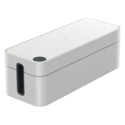 DURABLE CAVOLINE BOX L - boîtier range câbles - l406 x H139 x P156 mm - gris
