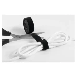 DURABLE CAVOLINE GRIP 10 - rouleau attache-câble auto-agrippant - 1m x 2cm - noir