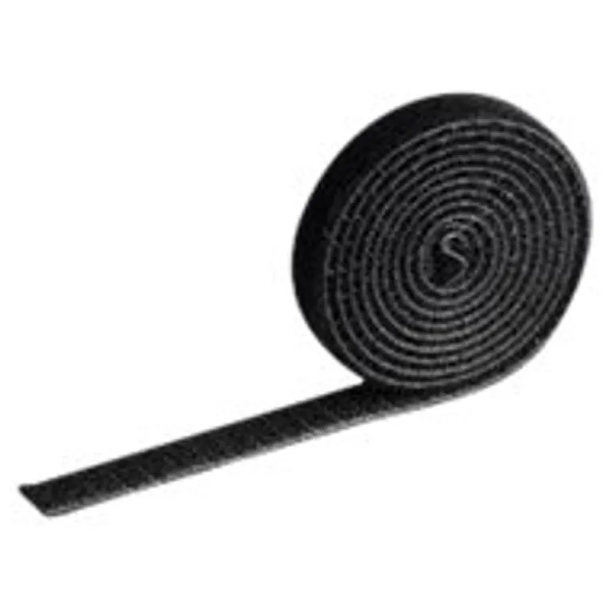 DURABLE CAVOLINE GRIP 10 - rouleau attache-câble auto-agrippant - 1m x 1cm - noir