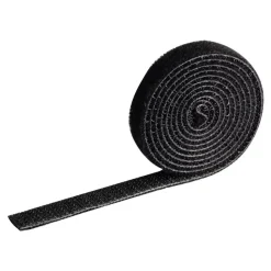 DURABLE CAVOLINE GRIP 10 - rouleau attache-câble auto-agrippant - 1m x 1cm - noir