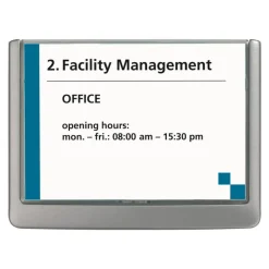 Durable Click Sign - Plaque de porte - A6 paysage