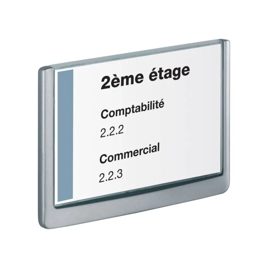 Durable Click Sign - Plaque de porte - A5 paysage