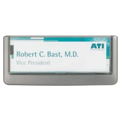 Durable Click Sign - Plaque de porte - format "Titre"