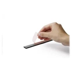 Durable Durafix - 5 Barres d'affichage adhésives 210 mm - noir - pour documents A4 portrait ou A5 paysage