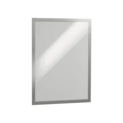 Durable Duraframe - 2 Cadres d'affichage adhésif repositionnable - A3 - argent