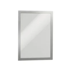Durable Duraframe - 2 Cadres d'affichage adhésif - A4 - argent