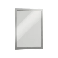 Durable Duraframe - 2 Cadres d'affichage adhésif - A4 - argent