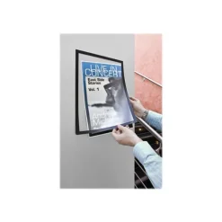 Durable Duraframe - Cadre d'affichage adhésif - A3 - noir