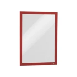 Durable Duraframe - Cadre d'affichage adhésif - A4 - rouge