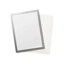 Durable Duraframe Grip - Cadre d'affichage auto-agrippant - A4 - argent - pour les surfaces en tissu