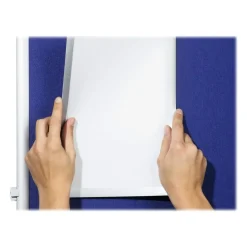 Durable Duraframe Grip - Cadre d'affichage auto-agrippant - A4 - argent - pour les surfaces en tissu