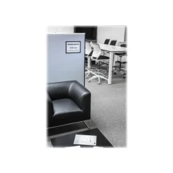 Durable Duraframe Grip - Cadre d'affichage auto-agrippant - A4 - argent - pour les surfaces en tissu