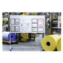 Durable Duraframe Magnetic - 5 Cadres d'affichage magnétiques - A4 - noir - pour surfaces métalliques