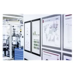 Durable Duraframe Magnetic - 5 Cadres d'affichage magnétiques - A3 - noir - pour surfaces métalliques