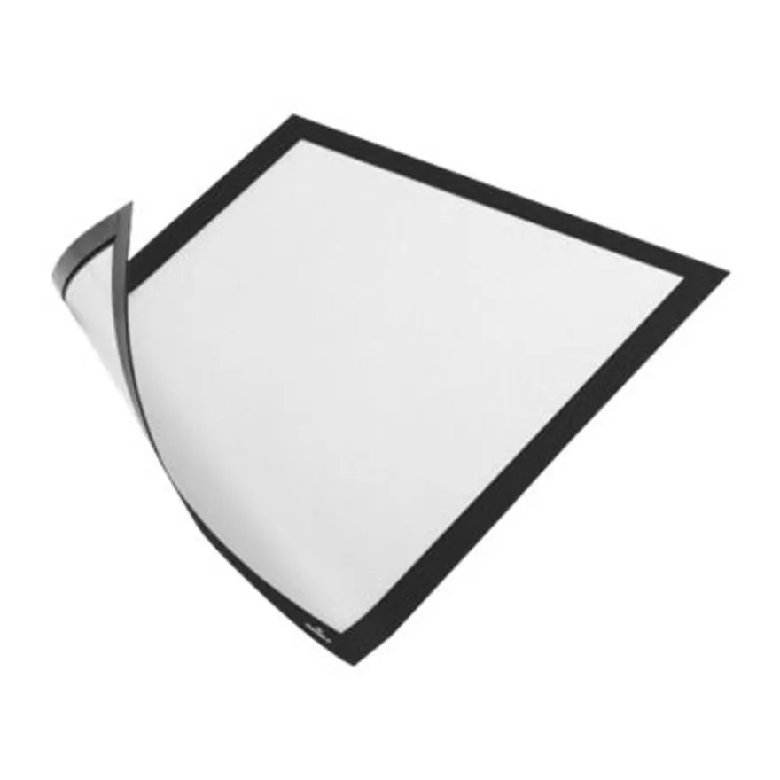 Durable Duraframe Magnetic - Cadre d'affichage magnétique - A4 - noir - pour surfaces métalliques