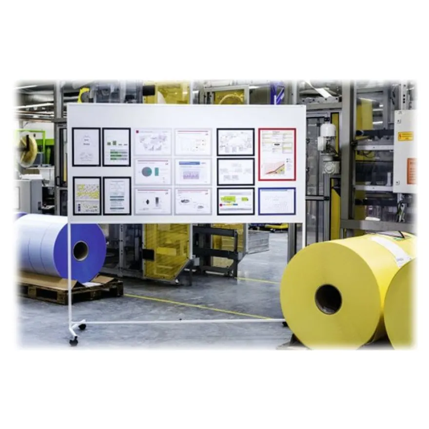 Durable Duraframe Magnetic - Cadre d'affichage magnétique - A4 - noir - pour surfaces métalliques