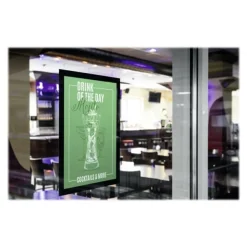 Durable Duraframe Poster Sun - Cadre d'affichage vitrostatique - A4 - noir