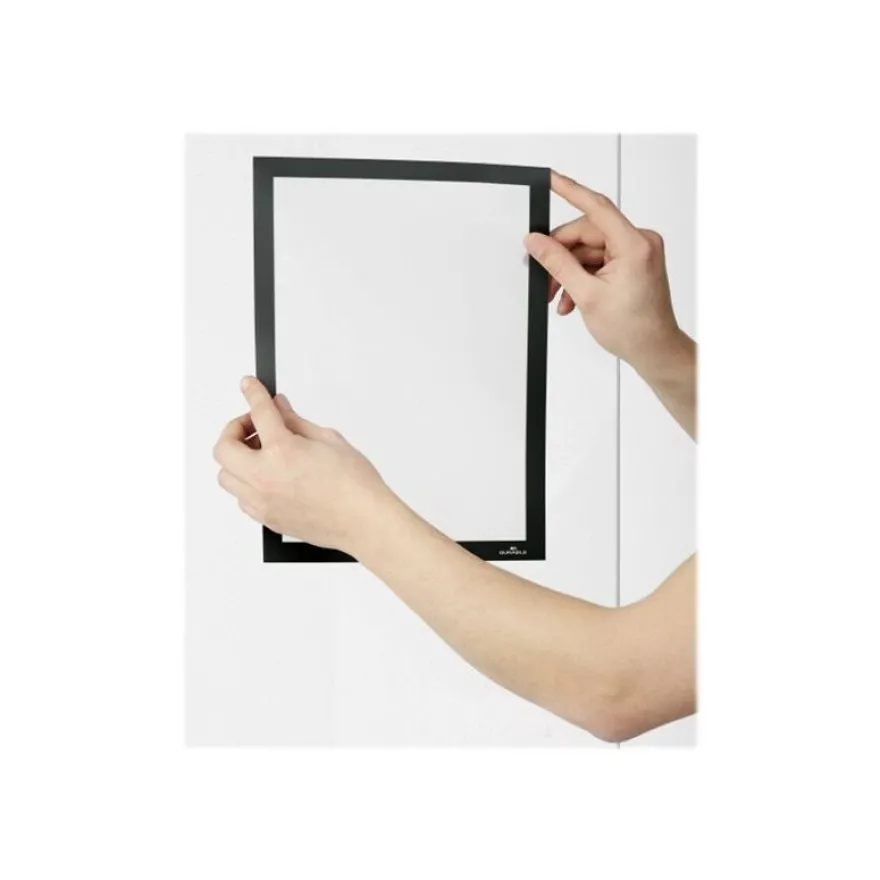 Durable Duraframe Poster Sun - Cadre d'affichage vitrostatique - A4 - noir