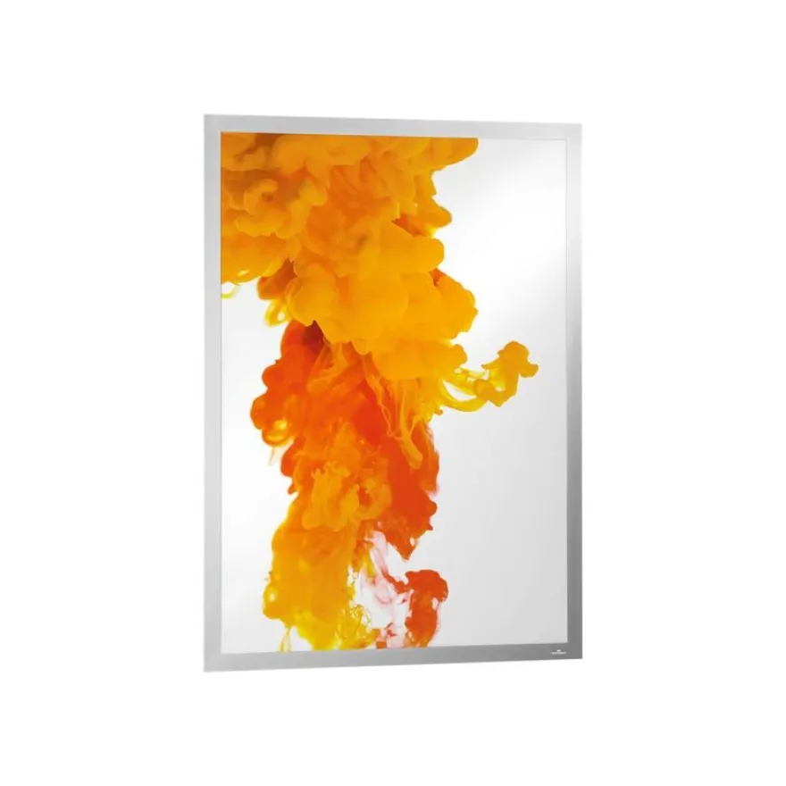 Durable Duraframe Poster - Cadre d'affichage adhésif - A1 - argent