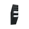 Durable Flexiboxx - Présentoir mural porte-document - 6 cases A4 portrait - noir