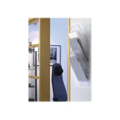 Durable Flexiboxx - Présentoir mural porte-document - 6 cases A4 portrait - transparent