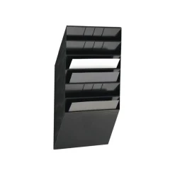 Durable Flexiboxx - Présentoir mural porte-document - 6 cases A4 paysage - noir