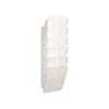 Durable Flexiplus - Trieur mural porte-document - 6 cases A4 vertical - transparent