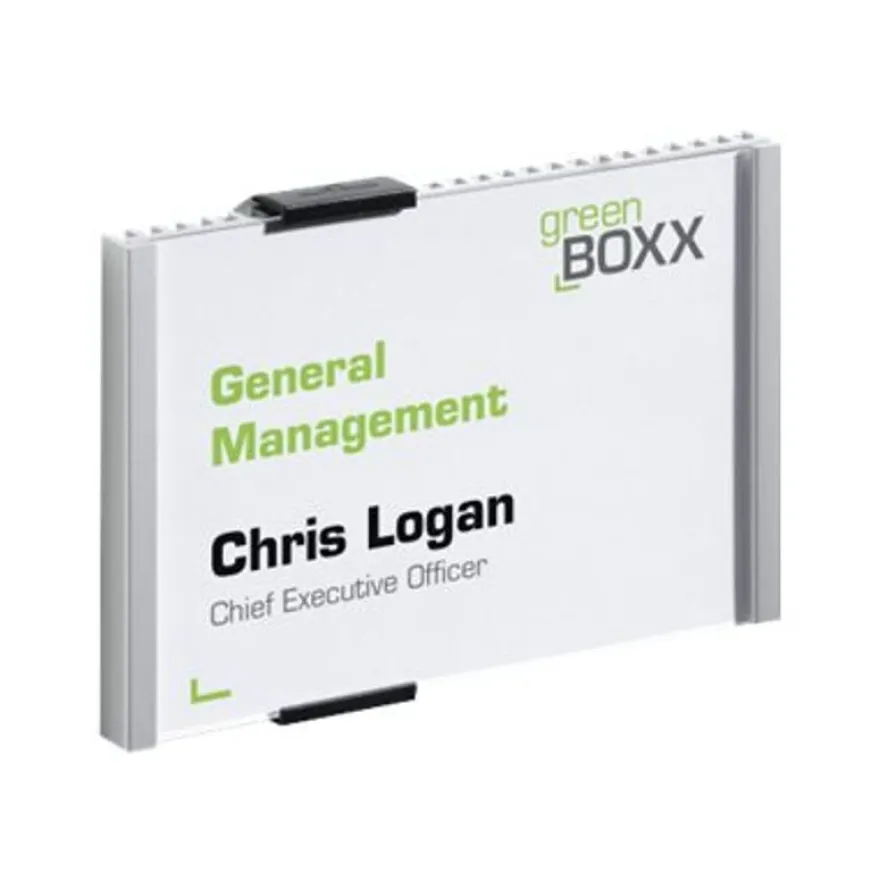 Durable Info Sign - Plaque de porte personnalisable - A6