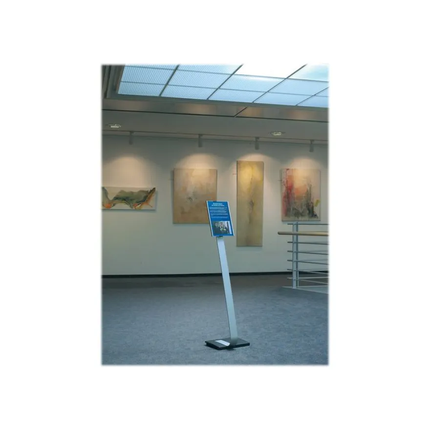 Durable Info Sign - Présentoir sur pied - support d'information A4