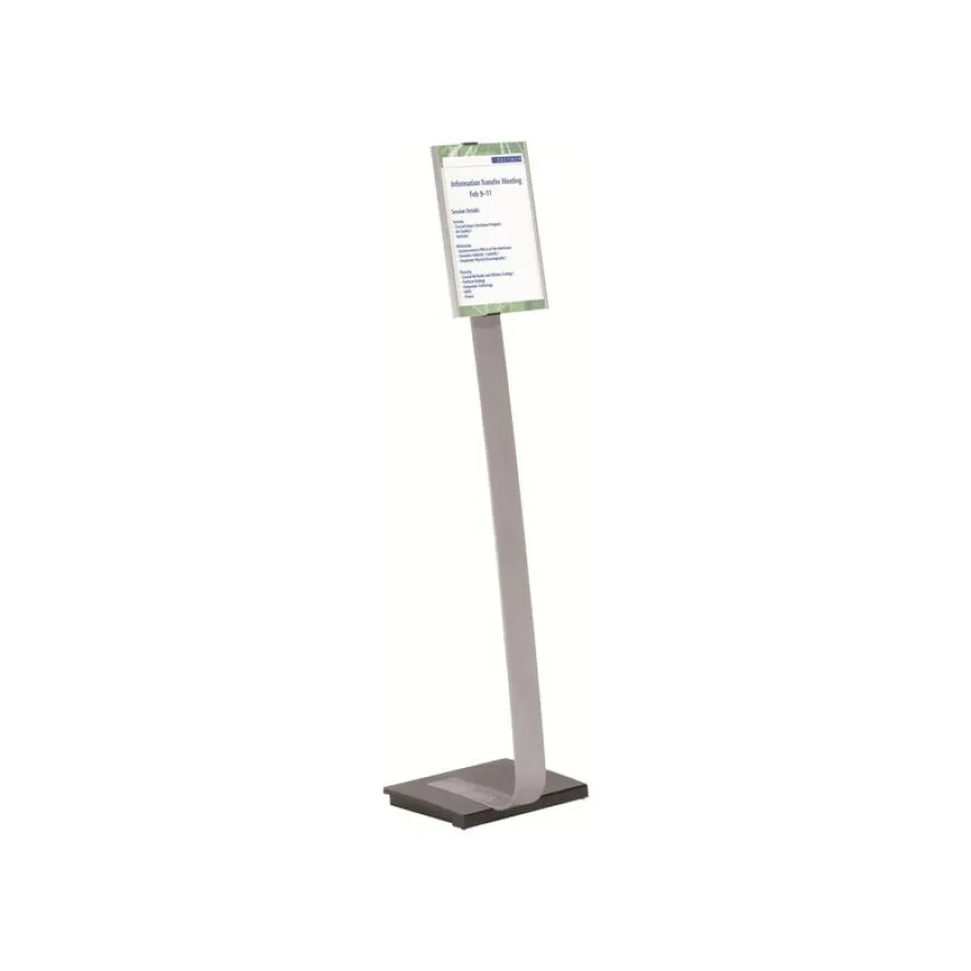 Durable Info Sign - Présentoir sur pied - support d'information A4