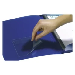 DURABLE POCKETFIX - 10 Enveloppes CD/DVD adhésives - transparent