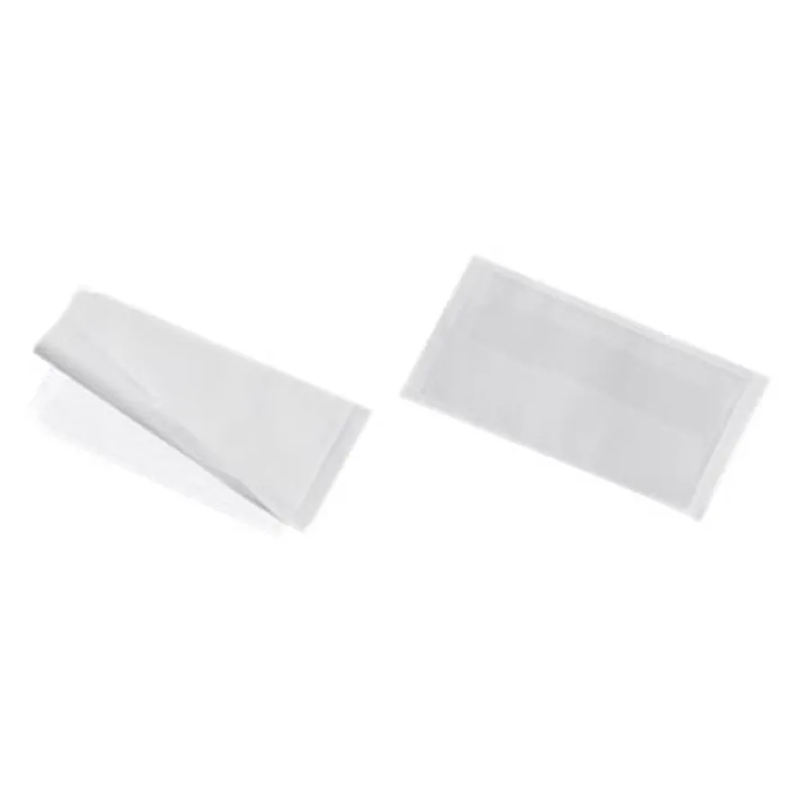 Durable Pocketfix Plus - 10 Pochettes adhésives 57x90 mm avec rabat