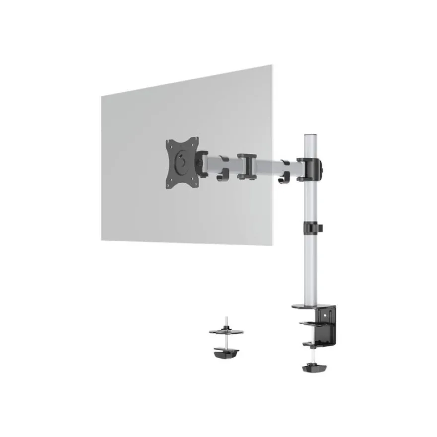 Durable Select - Support écran jusqu'à 27" - argent métallisé