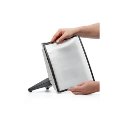 Durable Sherpa - Pupitre de table (lutrin) avec 5 pochettes A4