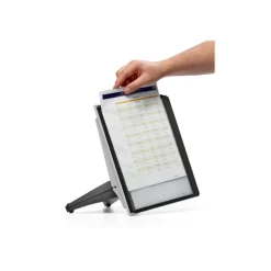 Durable Sherpa - Pupitre de table (lutrin) avec 5 pochettes A4