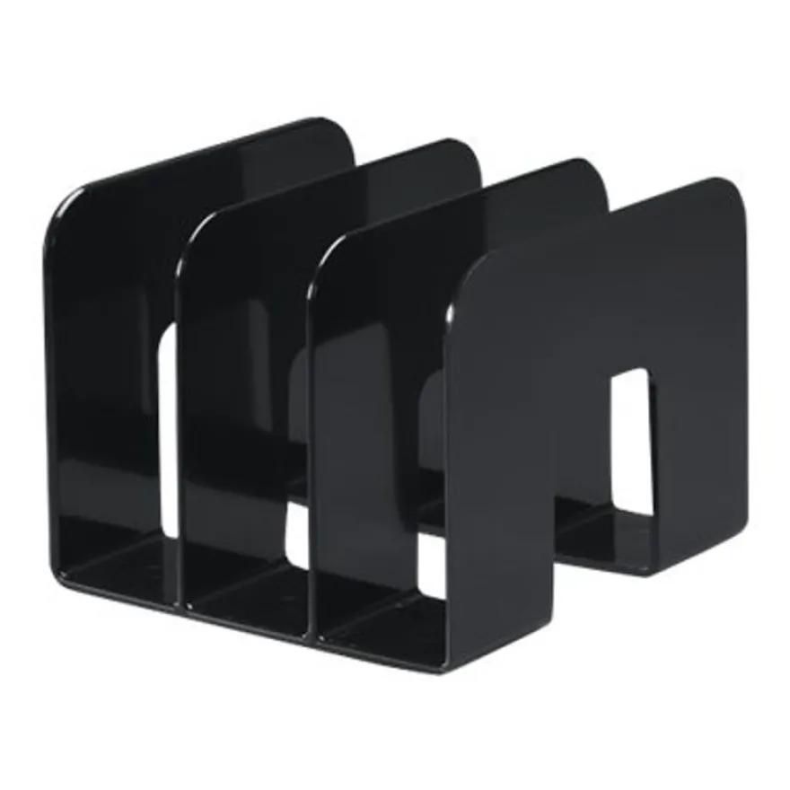 Durable Trend - Porte catalogues 3 compartiments - noir