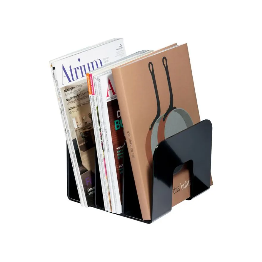 Durable Trend - Porte catalogues 3 compartiments - noir