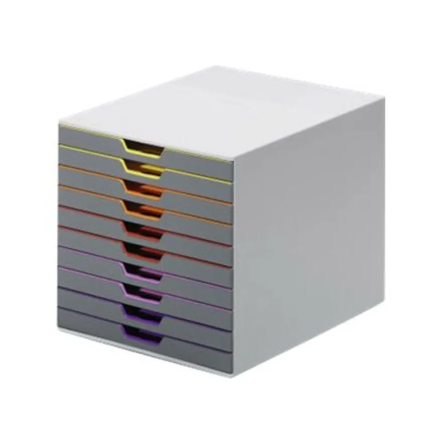 Durable Varicolor - Module de classement 10 tiroirs - multicolore