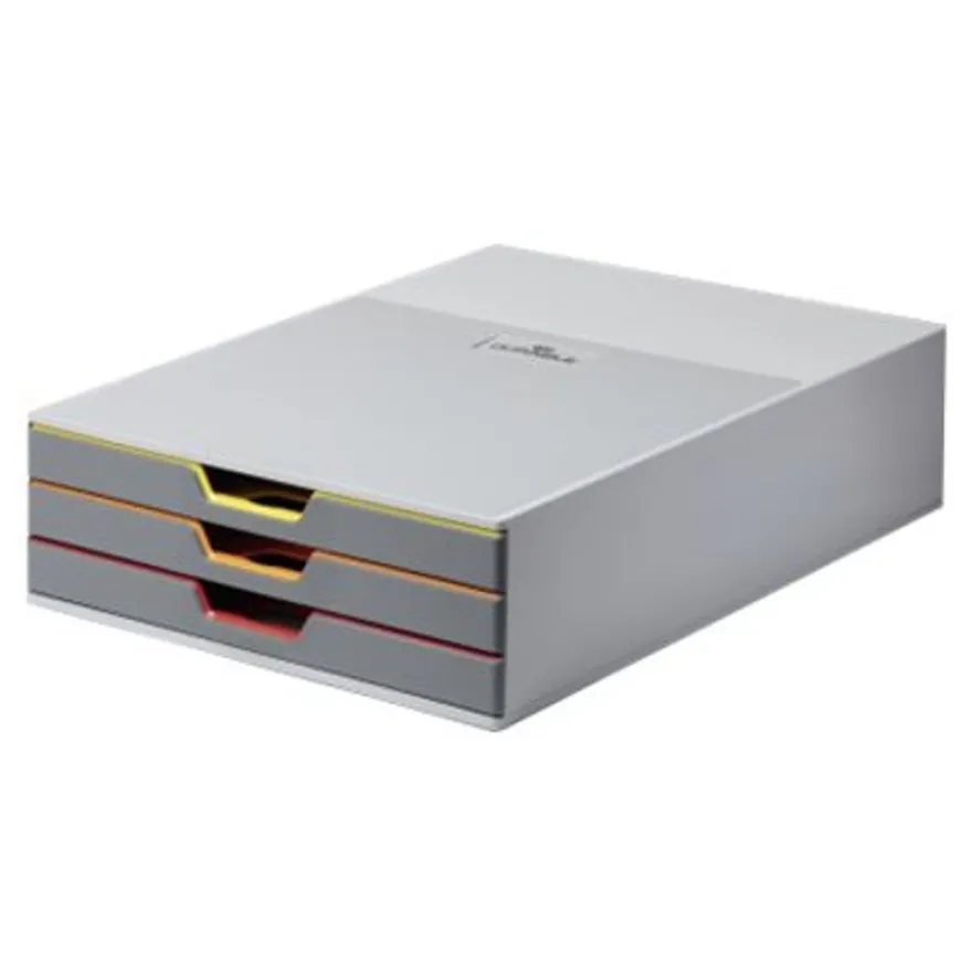 Durable Varicolor - Module de classement 3 tiroirs - multicolore