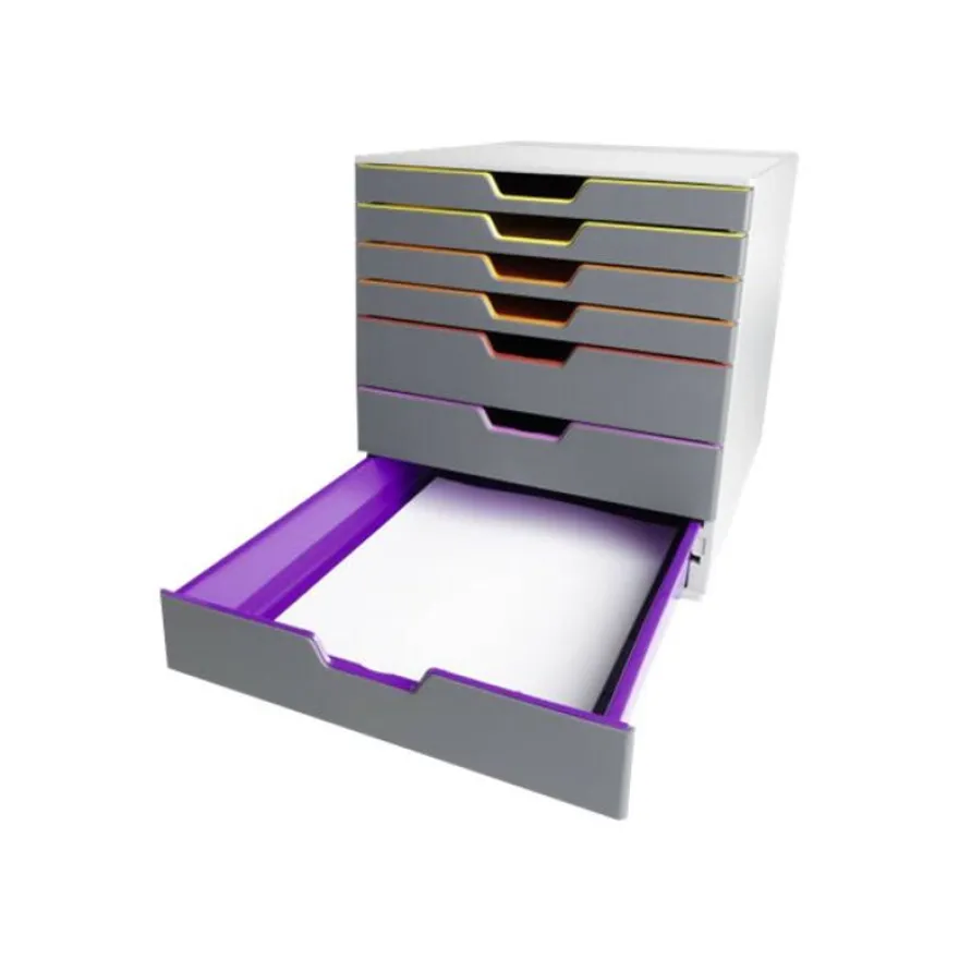 Durable Varicolor - Module de classement 7 tiroirs - multicolore