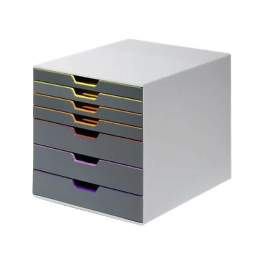 Durable Varicolor - Module de classement 7 tiroirs - multicolore