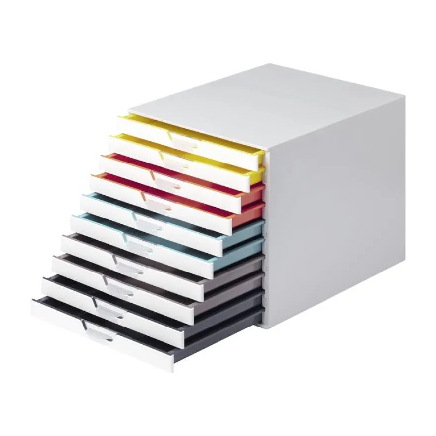Durable Varicolor Mix - Module de classement 10 tiroirs - multicolore