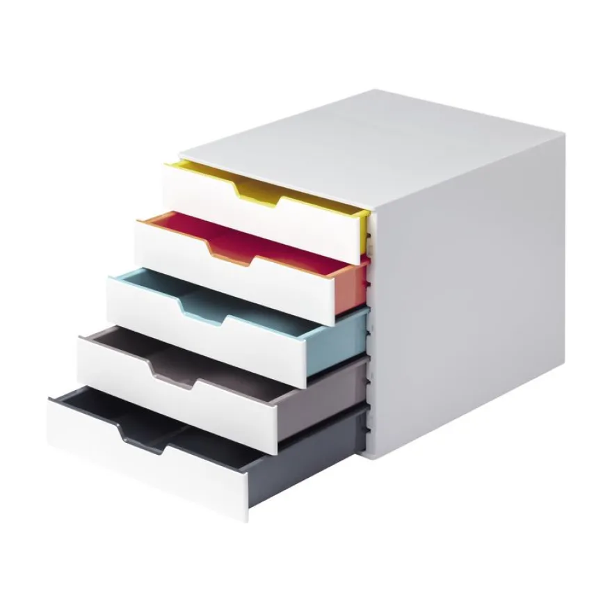 Durable Varicolor Mix - Module de classement 5 tiroirs - multicolore